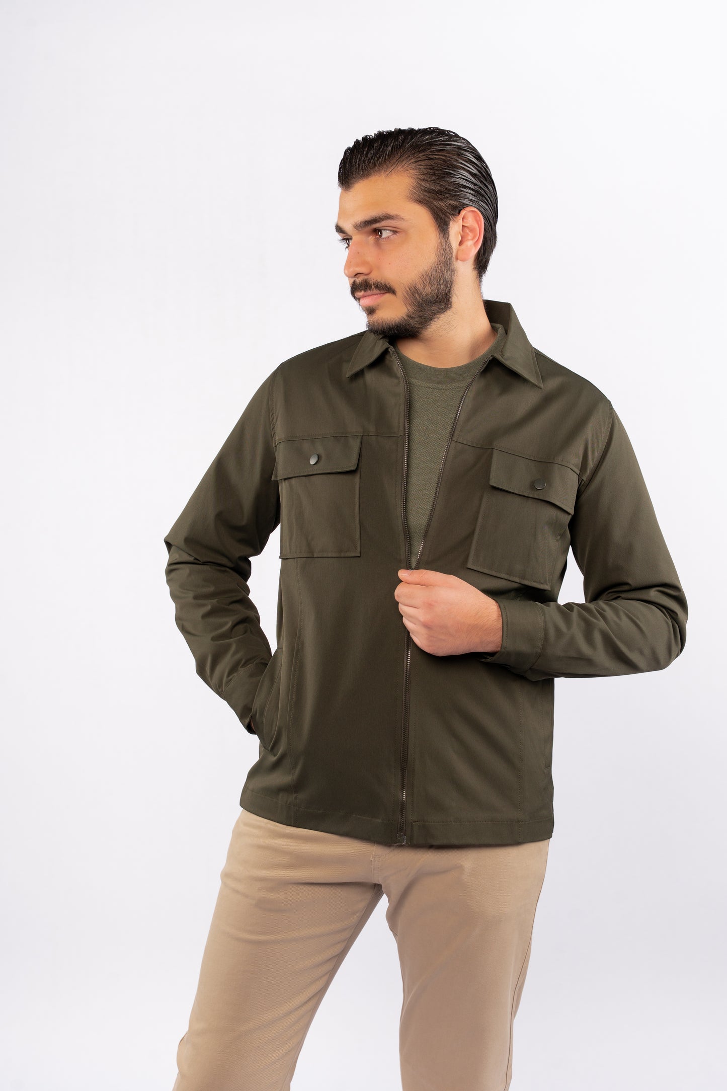 OLIVE FIELD JACKET