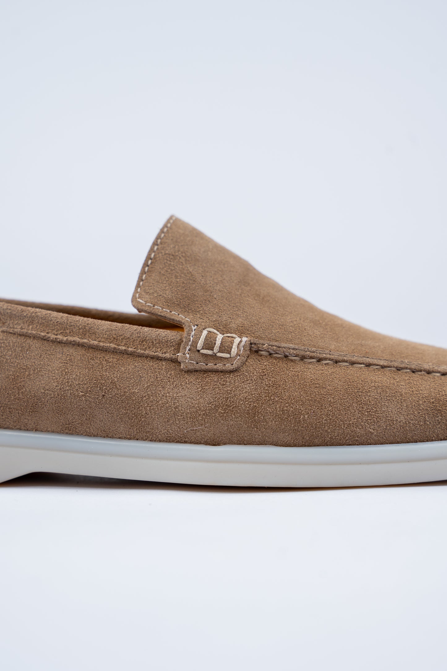 BEIGE SUEDE LOAFER
