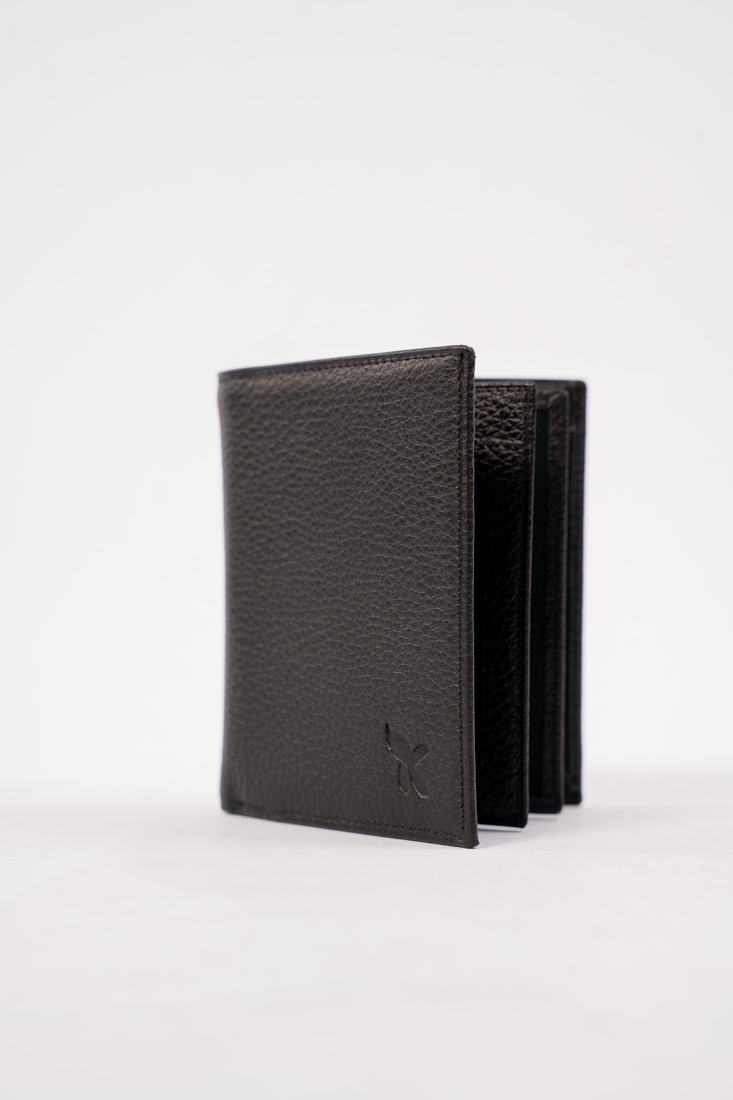 BLACK BI-FOLD WALLET