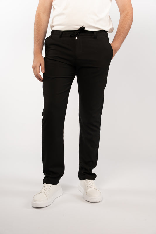 BLACK CASUAL JOGER
