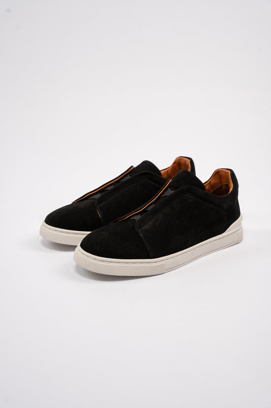 BLACK TRIPLE X ELASTIC SNEAKER