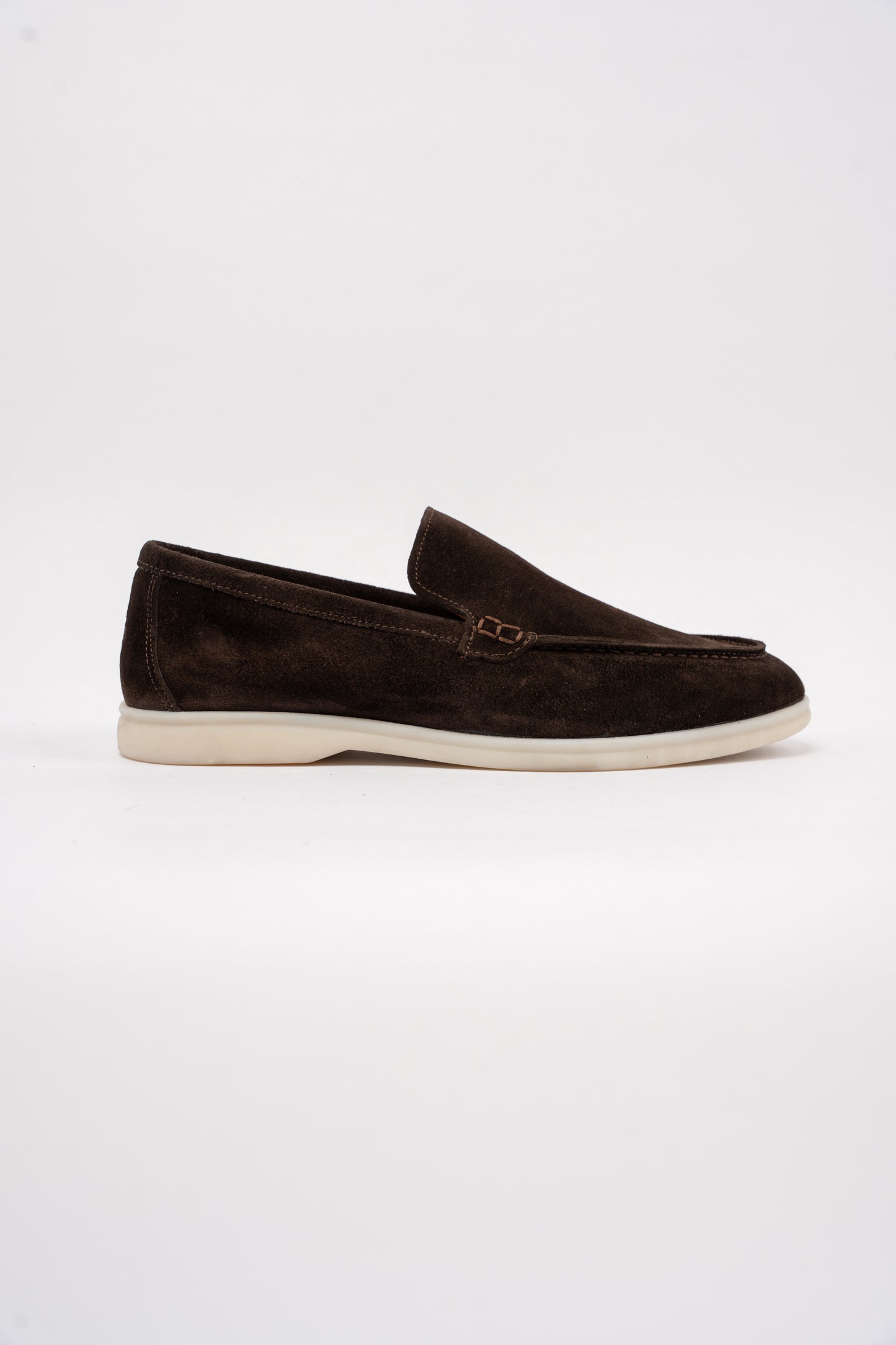 BROWN SUEDE LOAFER