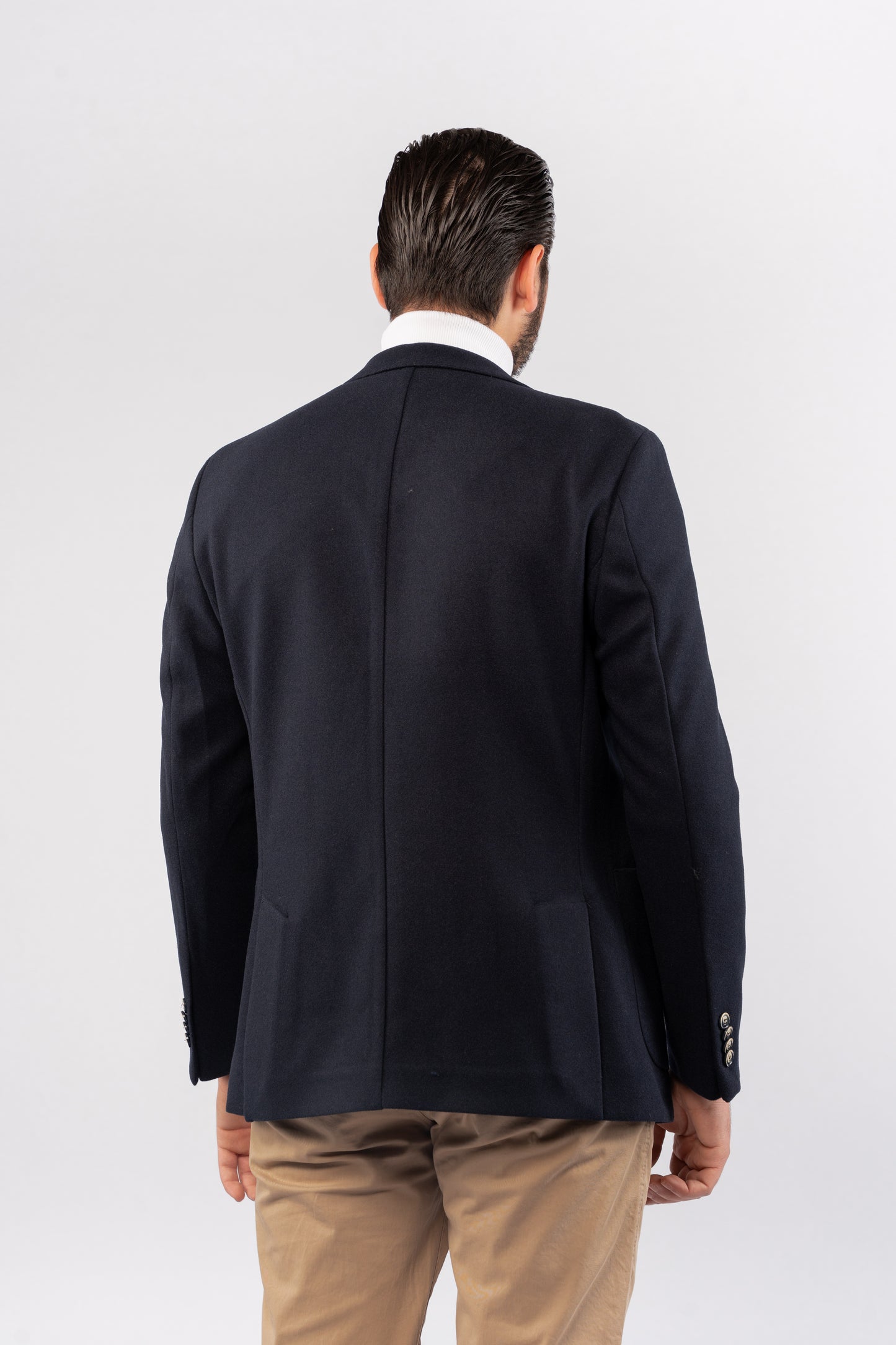 NAVY WOOL BLAZER