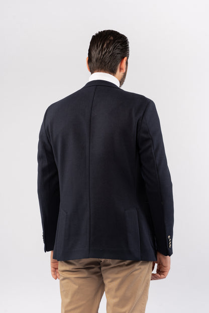 NAVY WOOL BLAZER