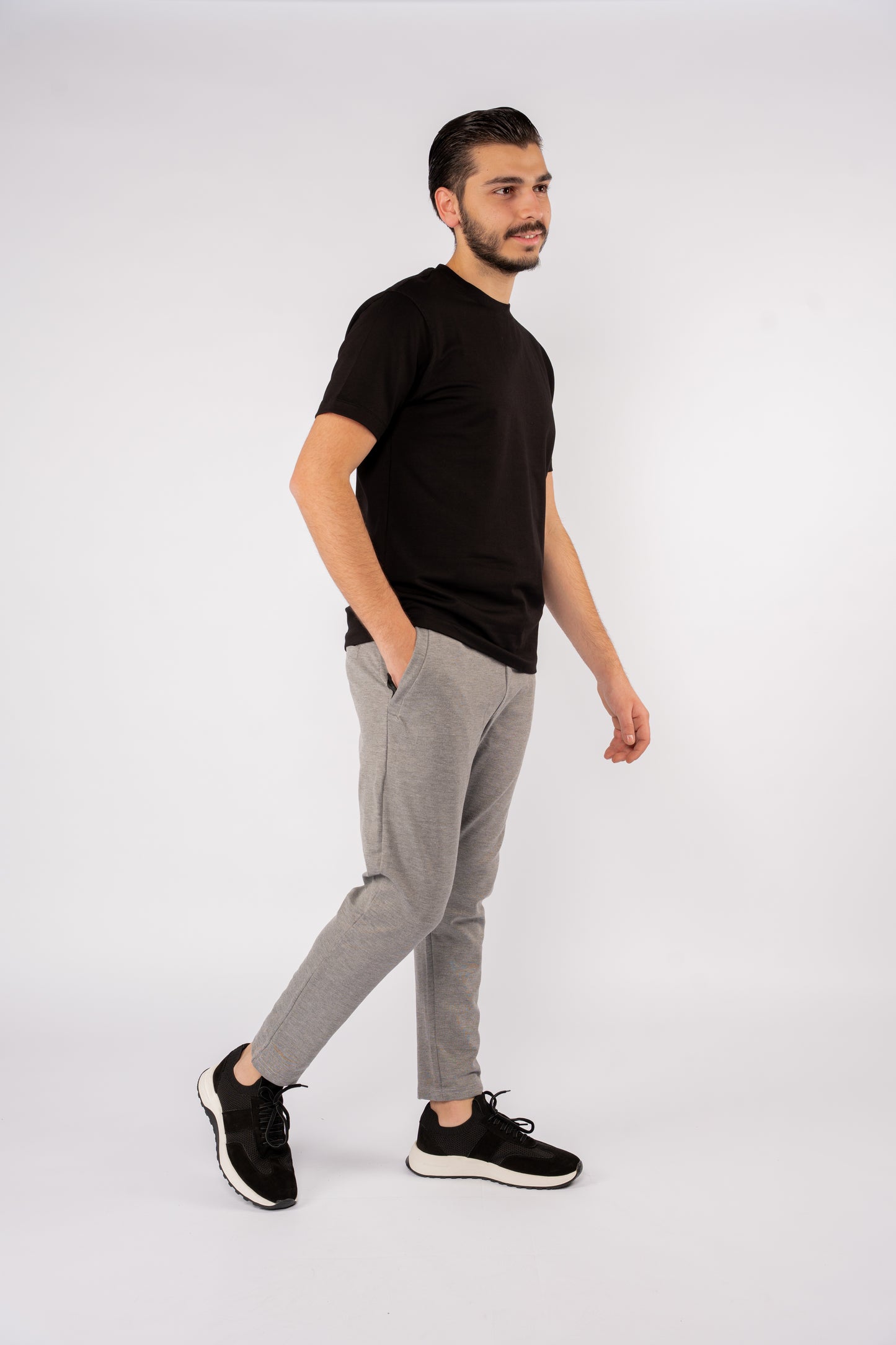 GREY SLIMFIT SWEATPANT