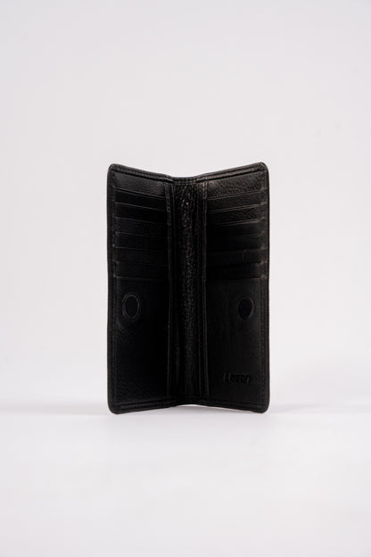 LEATHER CHECKBOOK WALLET