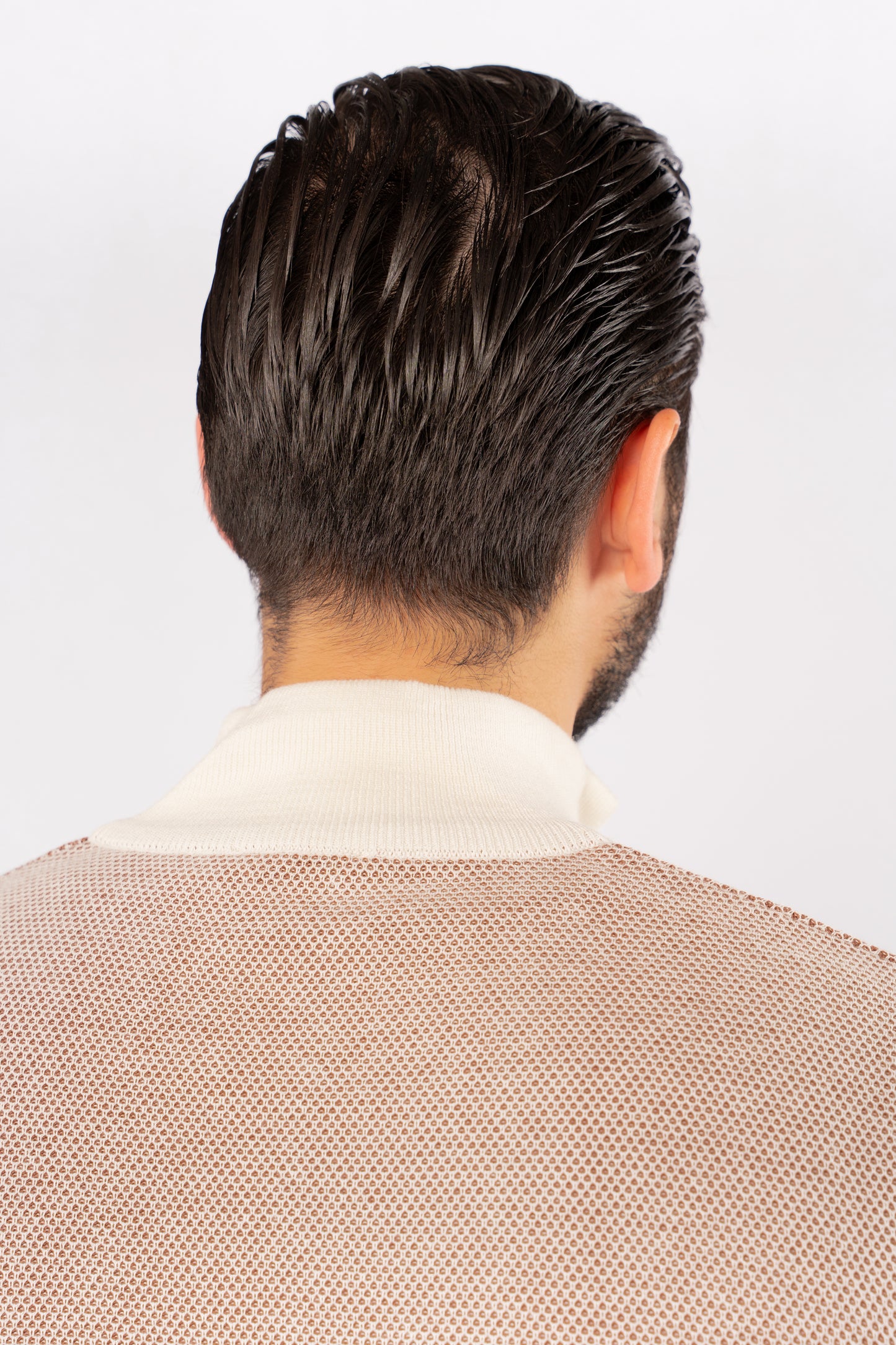 MOCHA CASUAL HIGHNECK ZIPPER