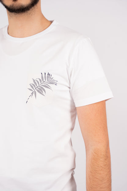 WHITE FEATHER TSHIRT