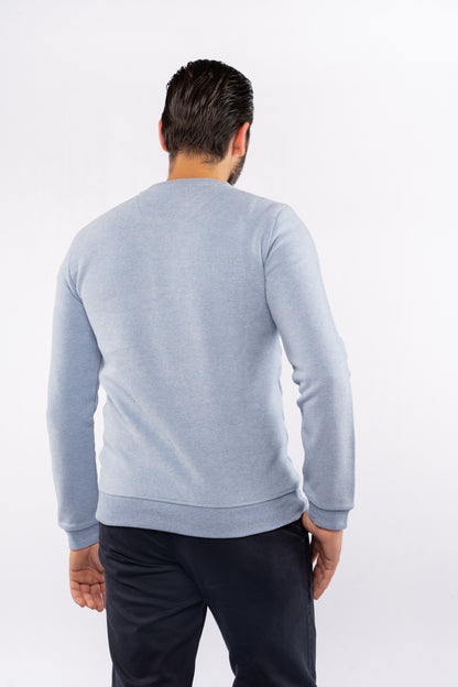 BLUE SELANIK ROUNDNECK SWEATER