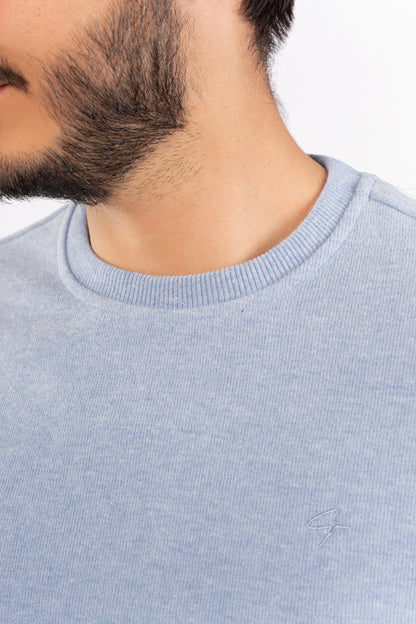 BLUE SELANIK ROUNDNECK SWEATER
