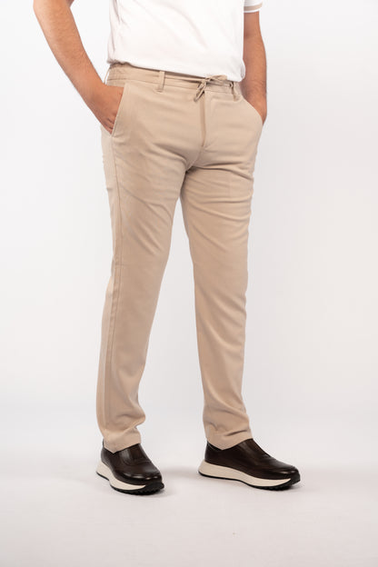 BEIGE CASUAL JOGER