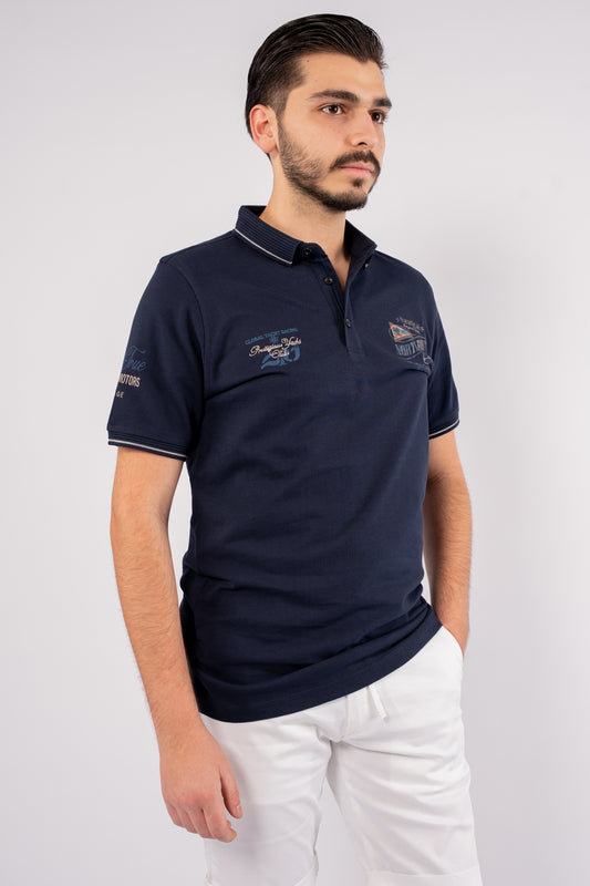 NAVY VINTAGE POLO