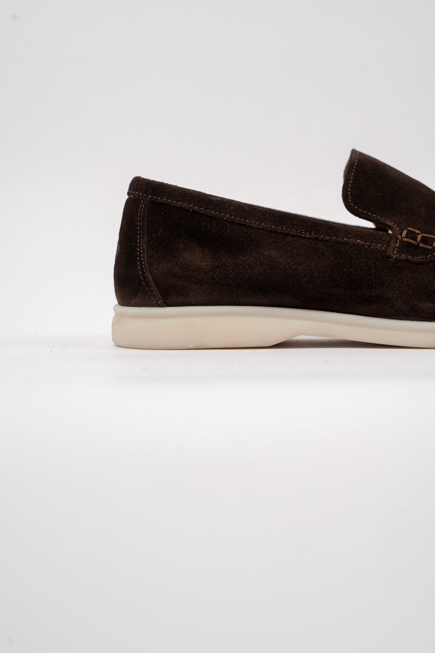 BROWN SUEDE LOAFER