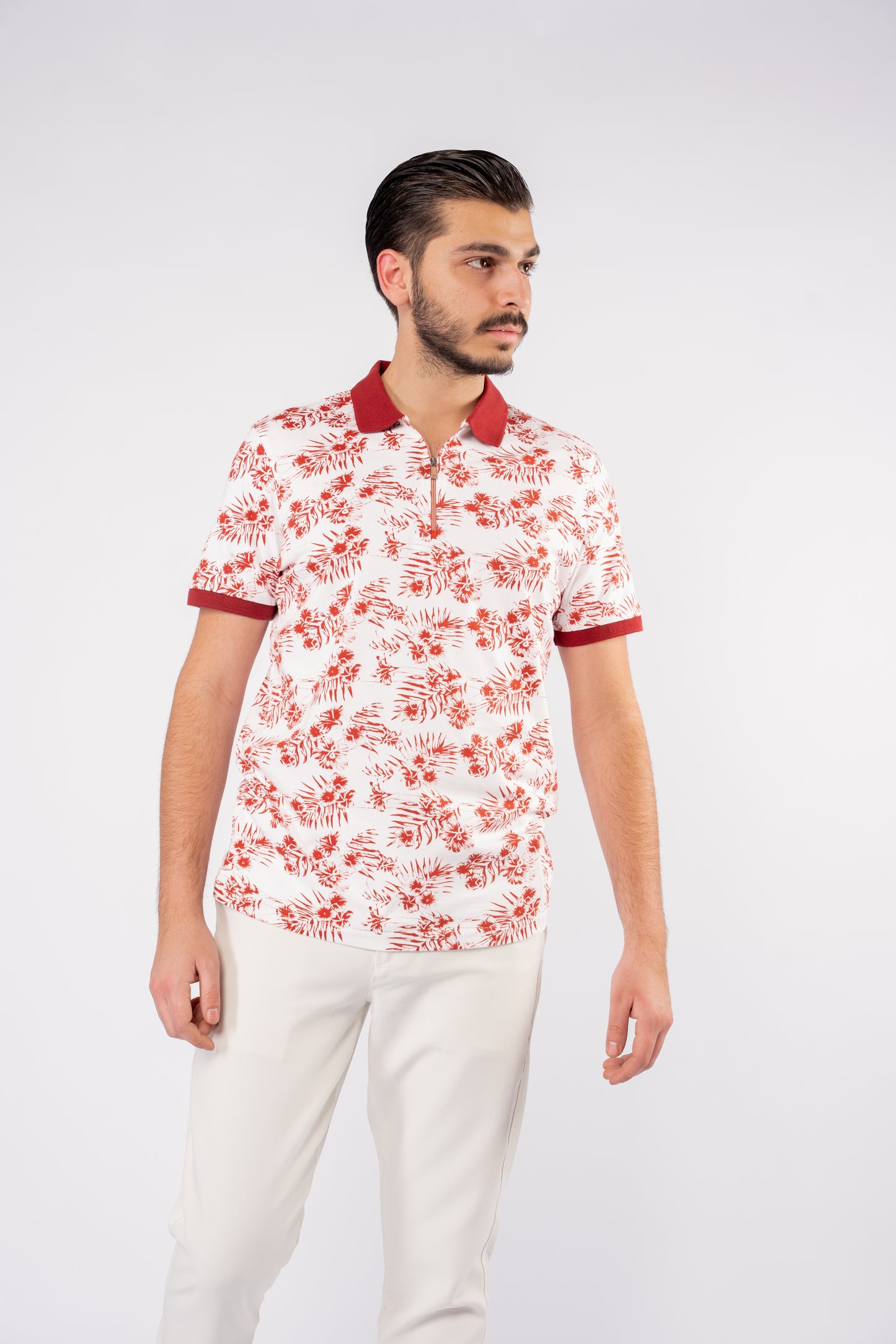 BRICK PATTERNED POLO