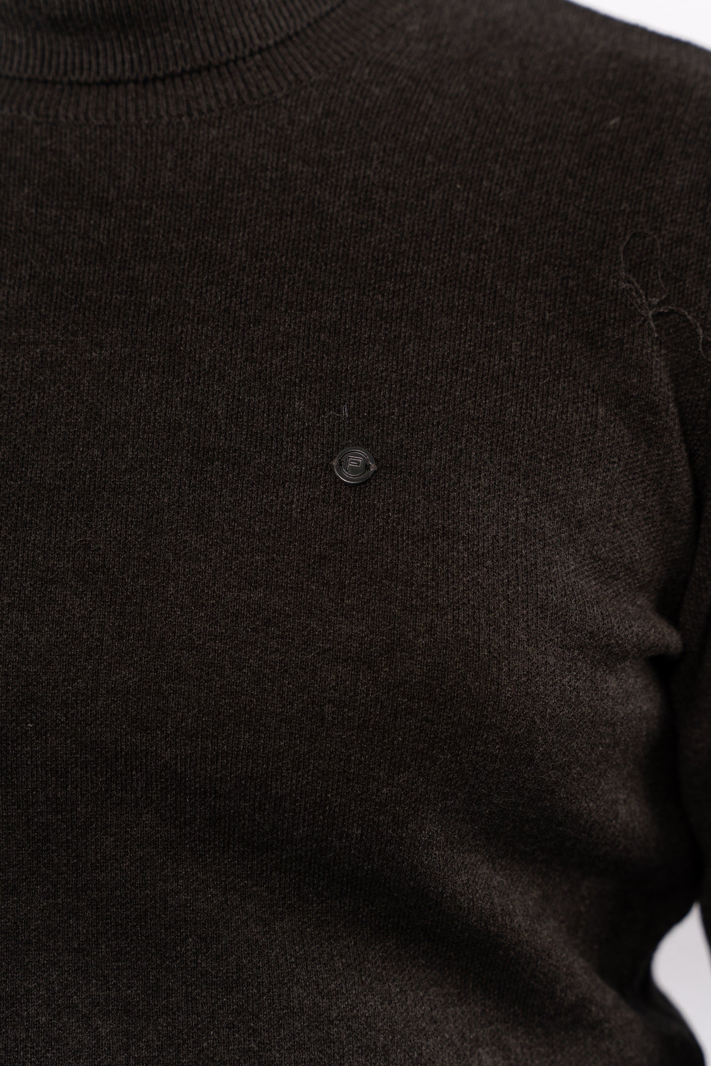 DARK GREY TURTLENECK SWEATER