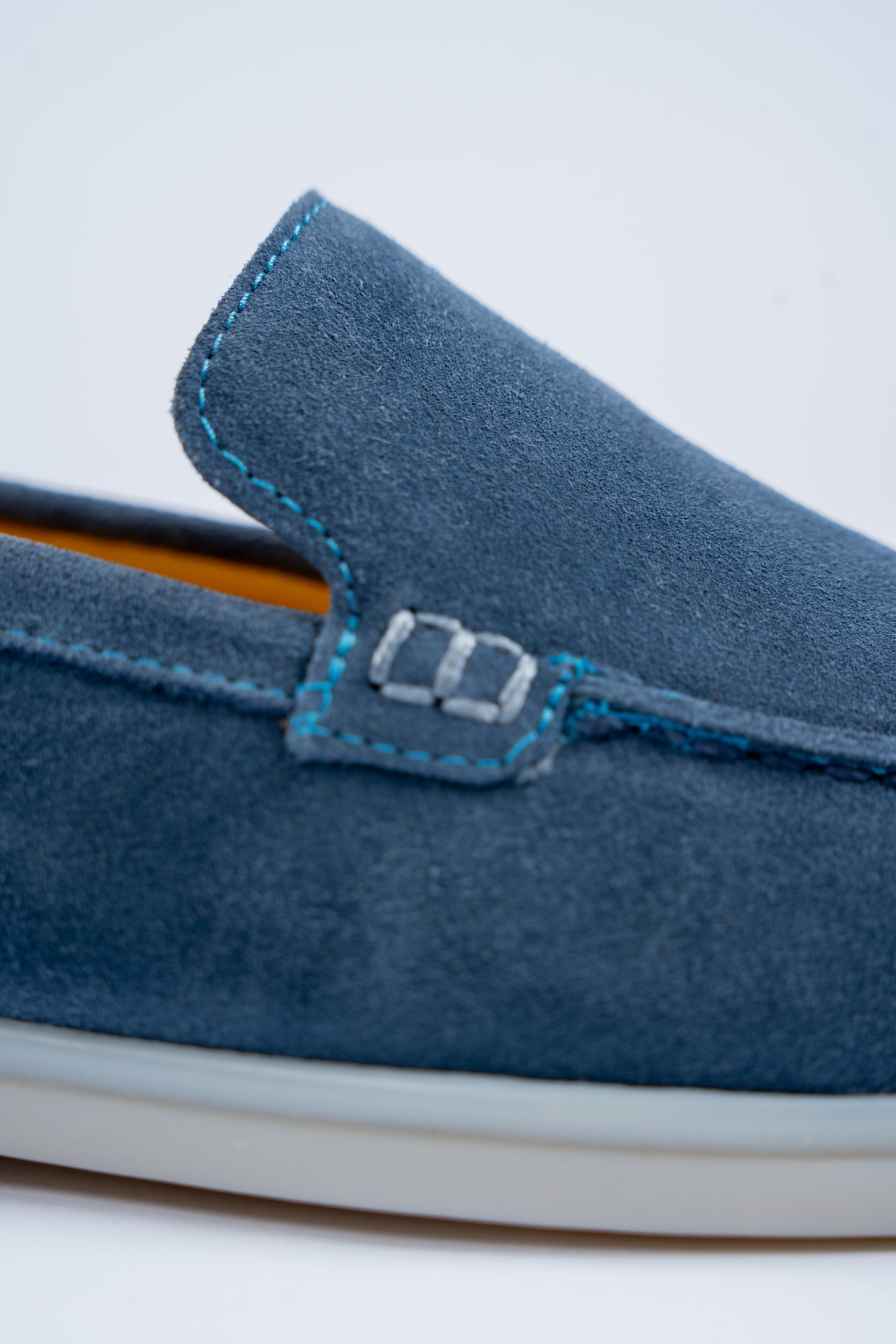 BLUE SUEDE LOAFER