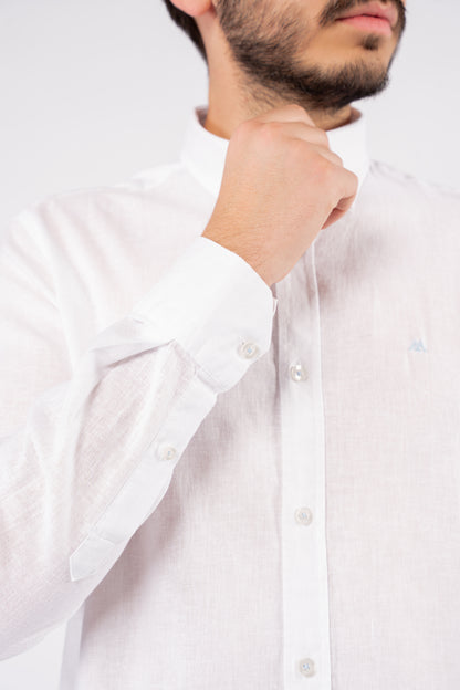 WHITE PREMIUM LINEN SHIRT