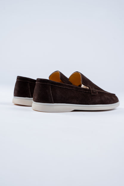 BROWN SUEDE LOAFER