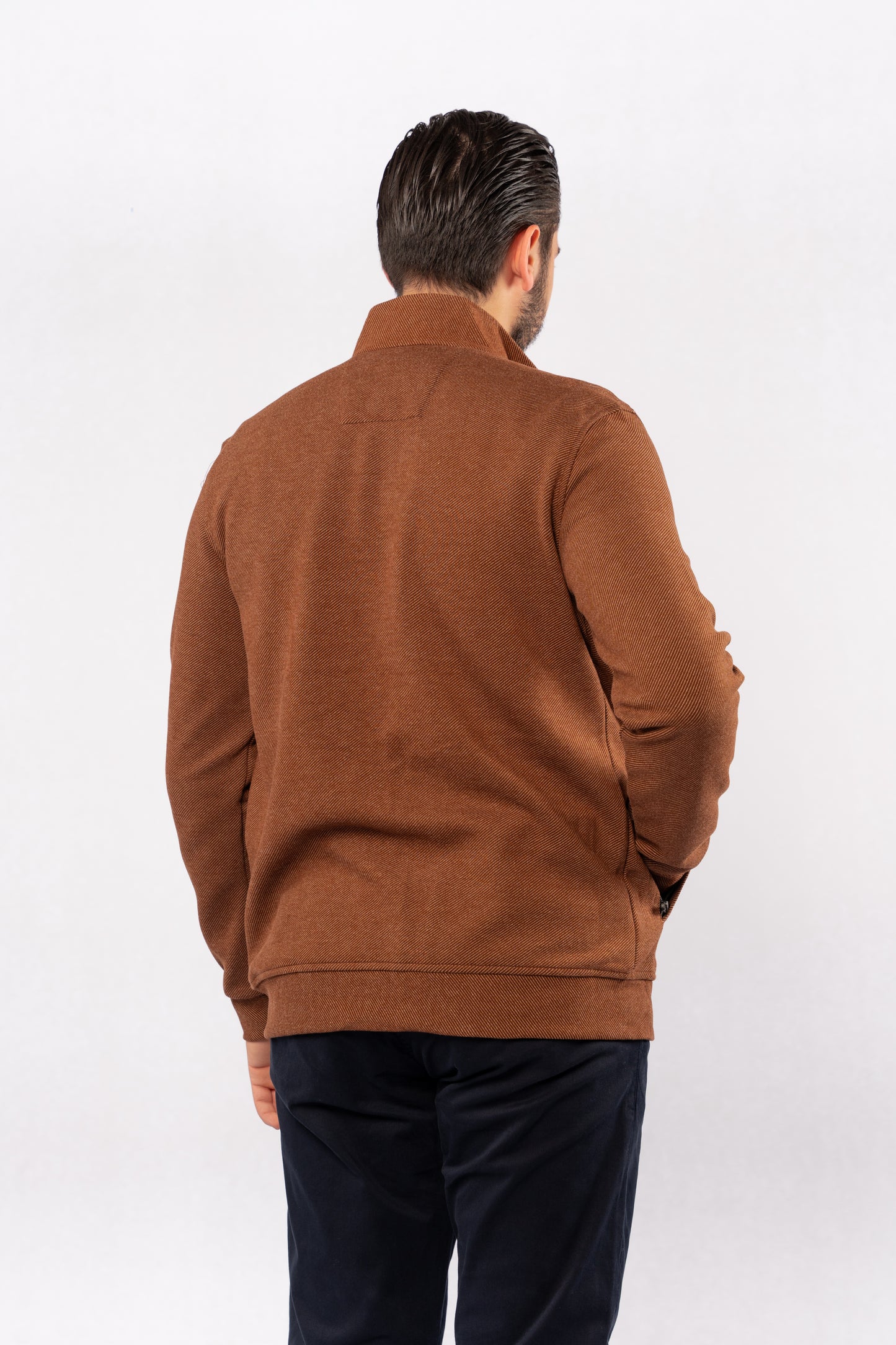 MOCHA SELANIK ZIPPER JACKET