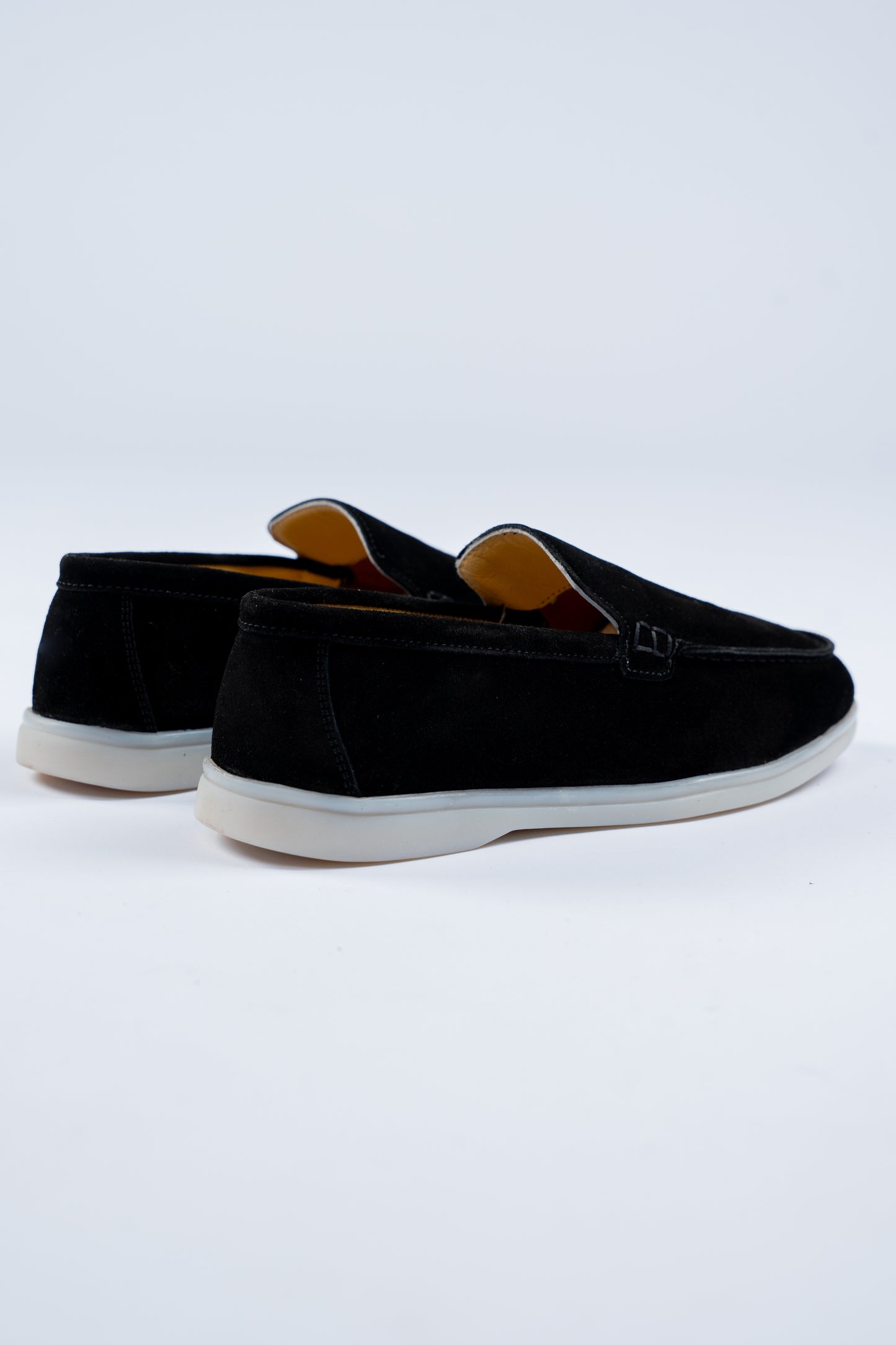 BLACK SUEDE LOAFER