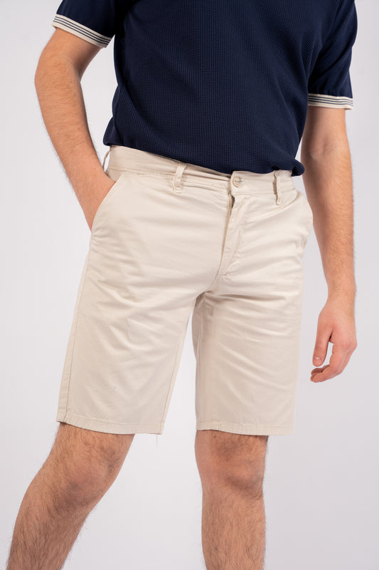 BEIGE CHINO SHORT