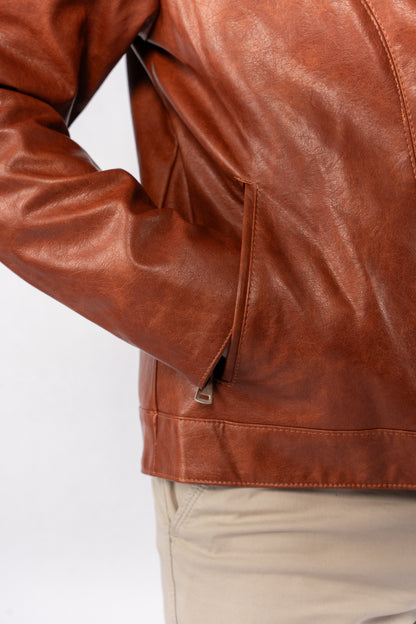 HAVANA TRUCKER LEATHER JACKET