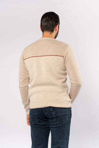 BEIGE TIMELESS SWEATER