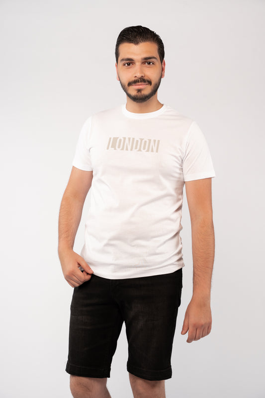 WHITE LONDON TSHIRT