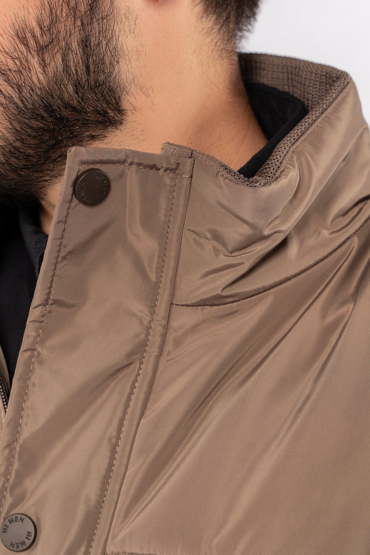 BEIGE QUILTED JACKET