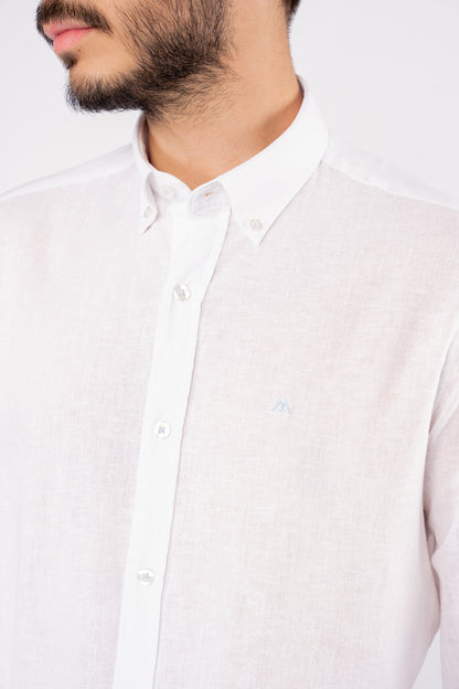 WHITE PREMIUM LINEN SHIRT