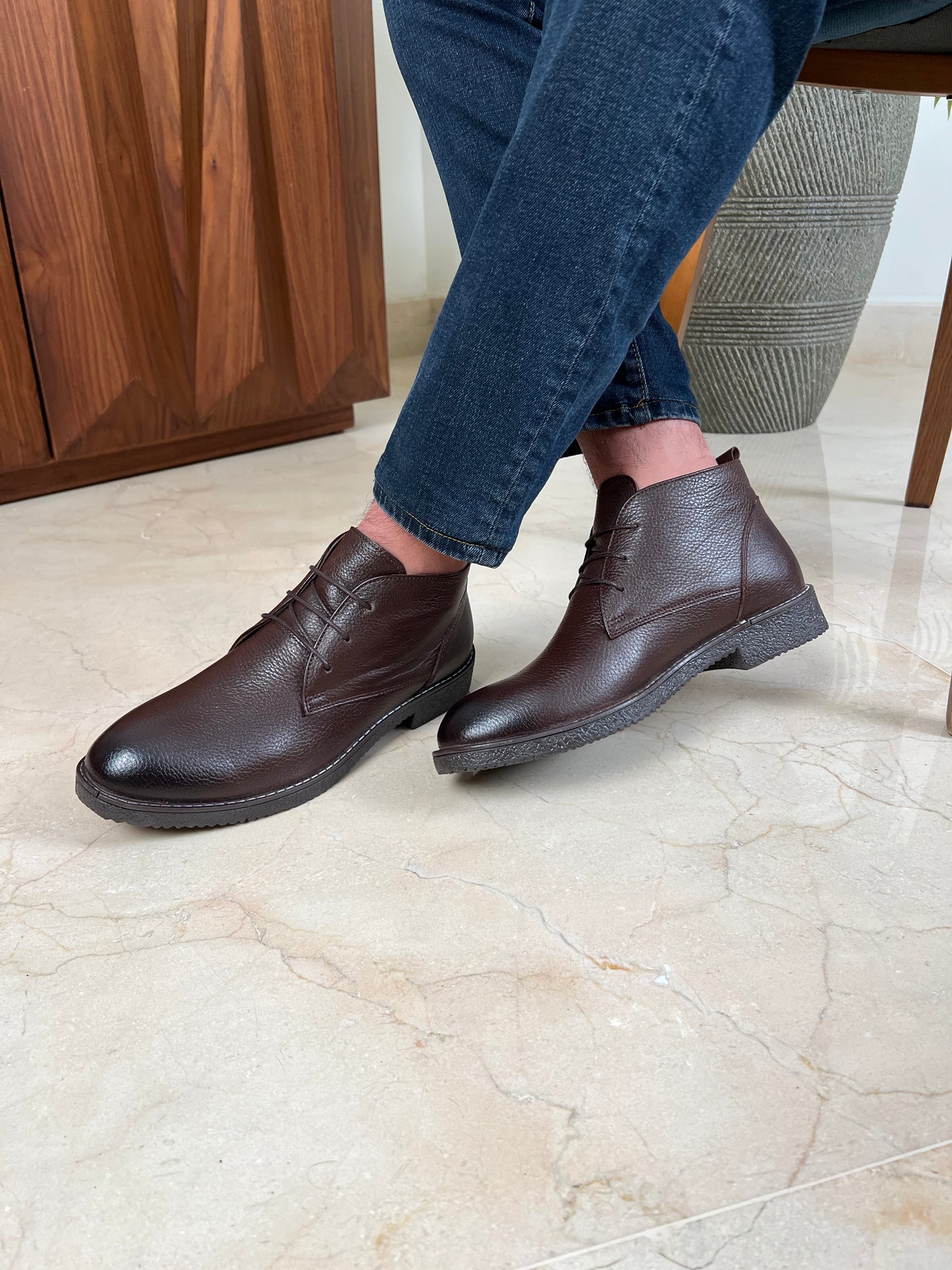 BROWN DESERT BOOTS