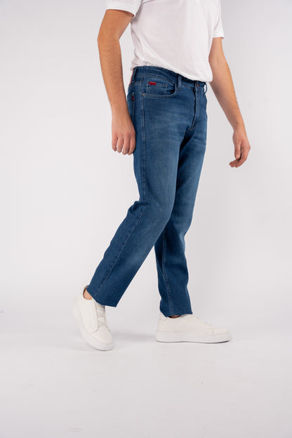 NAVY REGULAR FIT DENIM