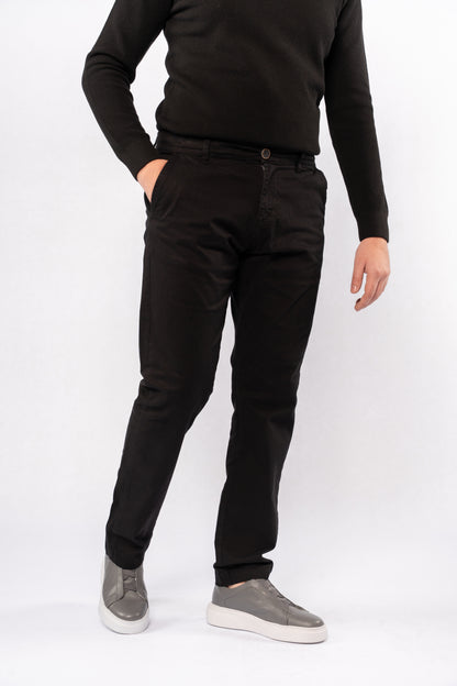 BLACK CASUAL CHINO PANT