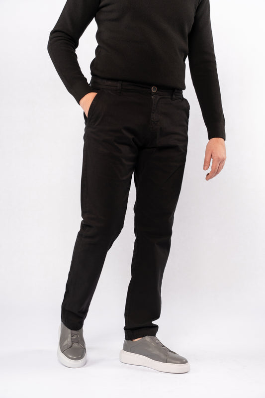 BLACK CASUAL CHINO PANT