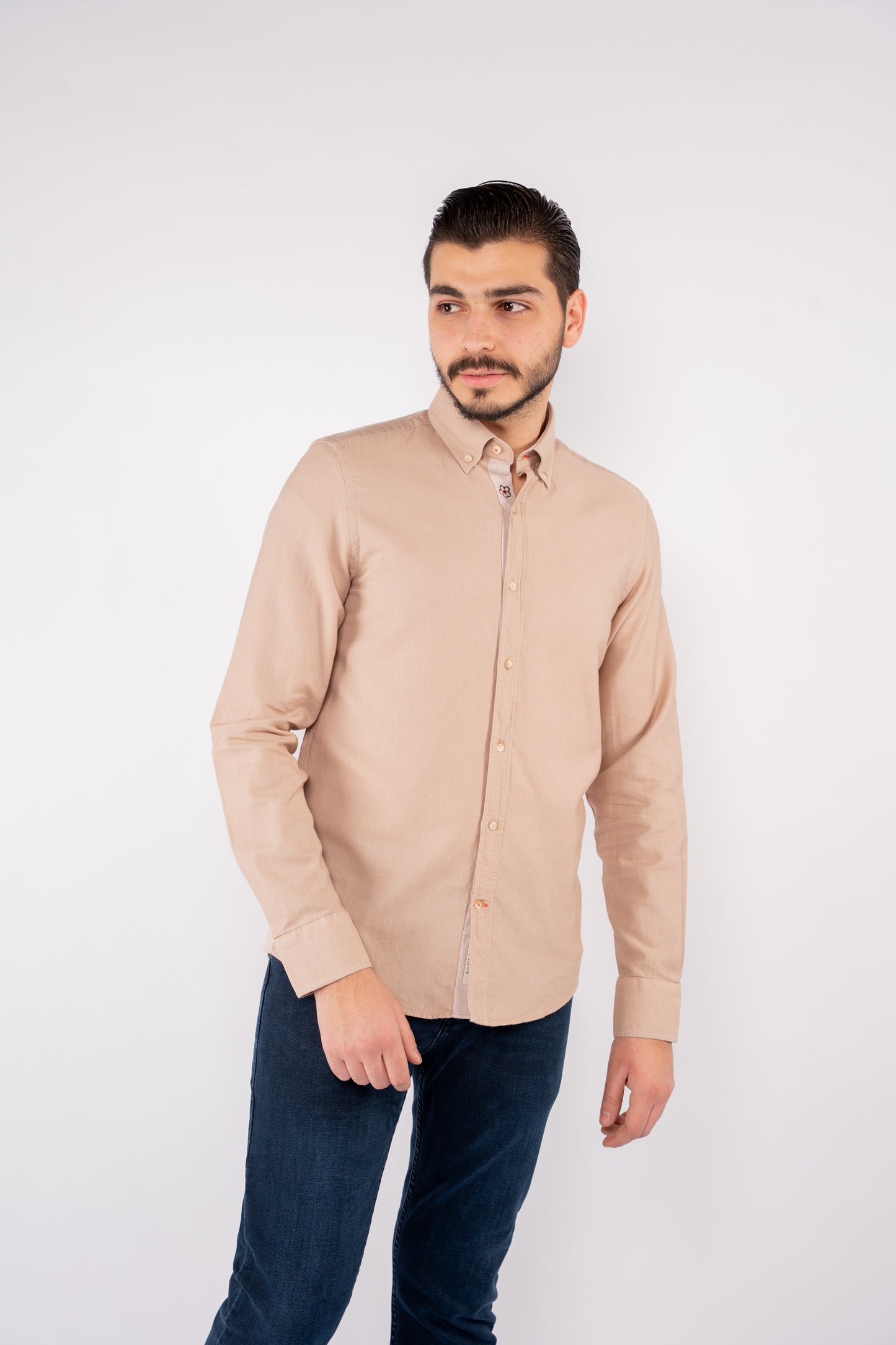 BEIGE OXFORD SHIRT