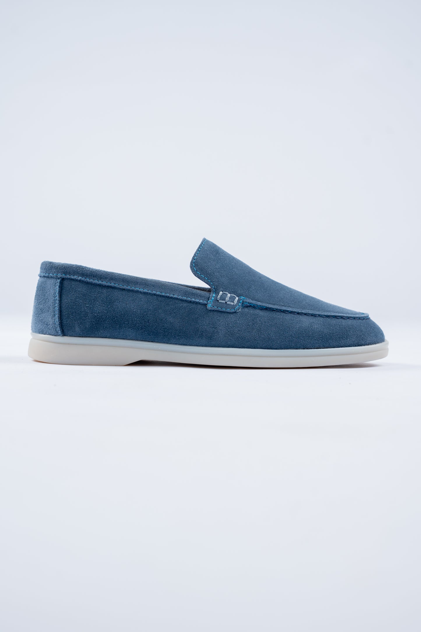 BLUE SUEDE LOAFER