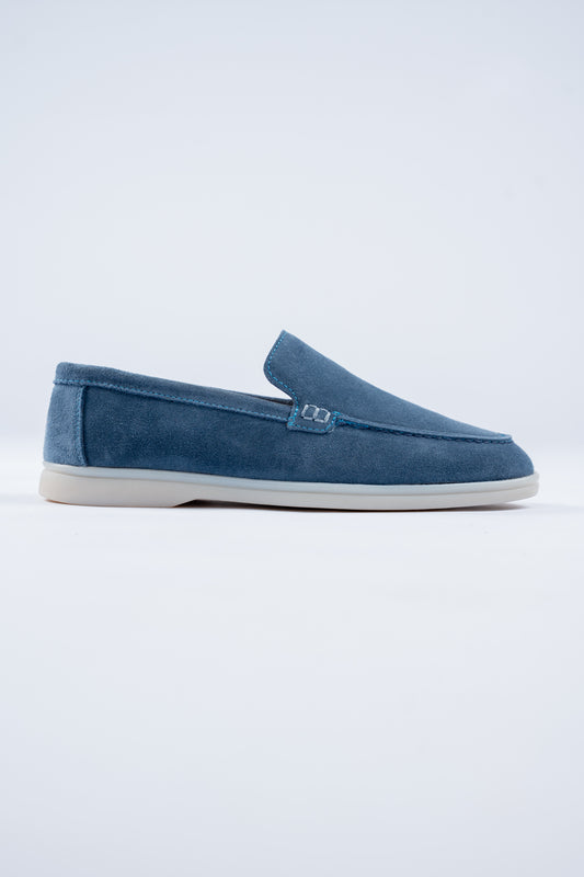 BLUE SUEDE LOAFER