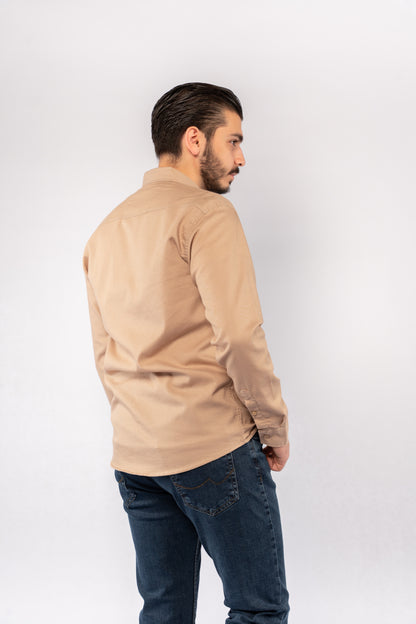 BEIGE RELAXED SHIRT
