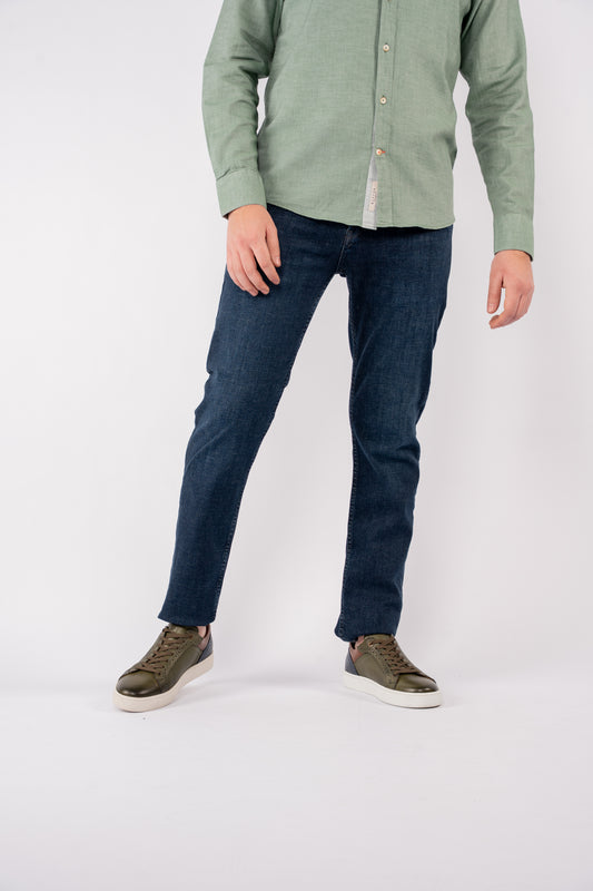 MIDNIGHT NAVY SLIM FIT DENIM