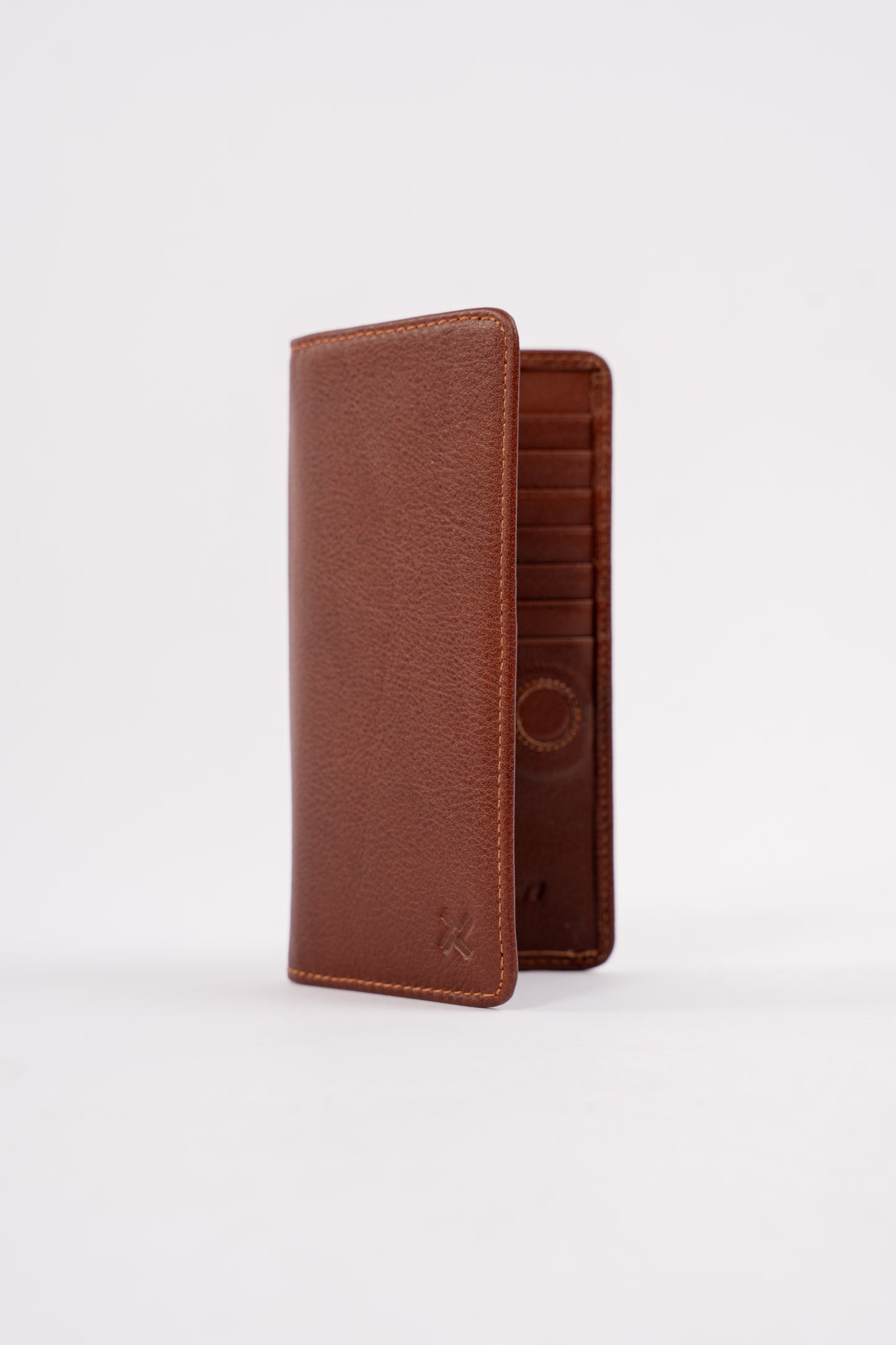 LEATHER CHECKBOOK WALLET