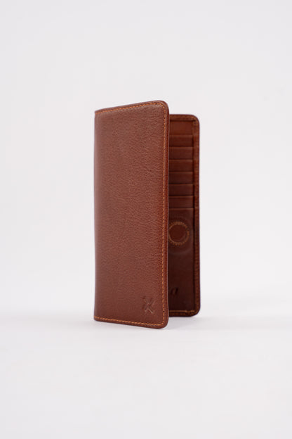 LEATHER CHECKBOOK WALLET