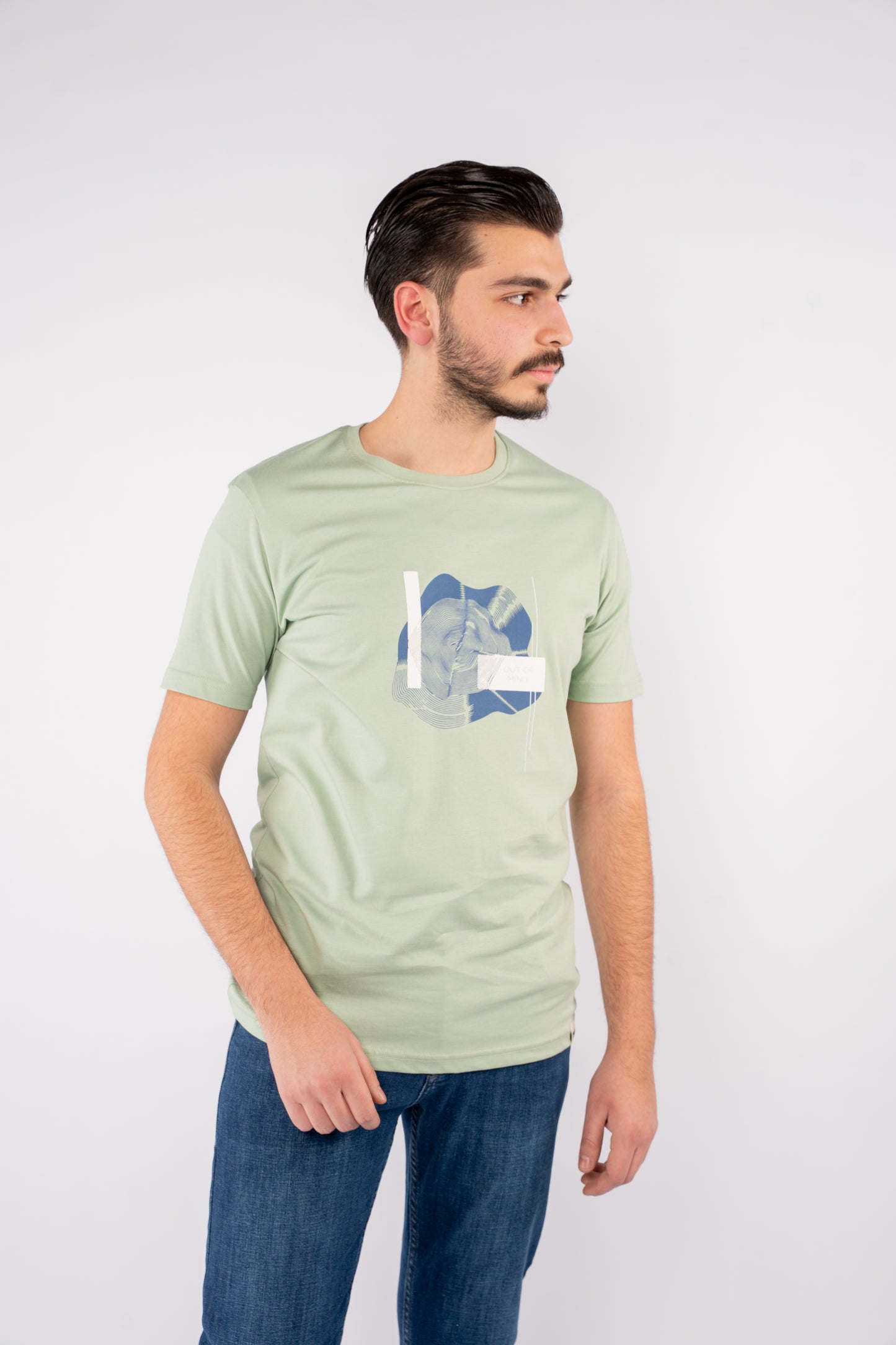 MINT PATTERNED TSHIRT