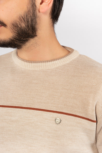 BEIGE TIMELESS SWEATER