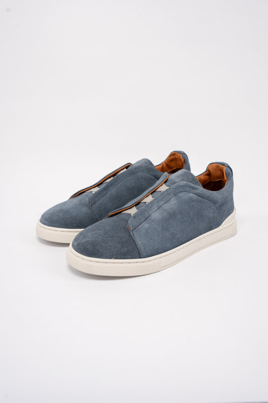 BLUE TRIPLE X ELASTIC SNEAKER