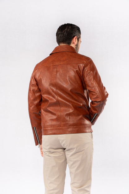 HAVANA TRUCKER LEATHER JACKET