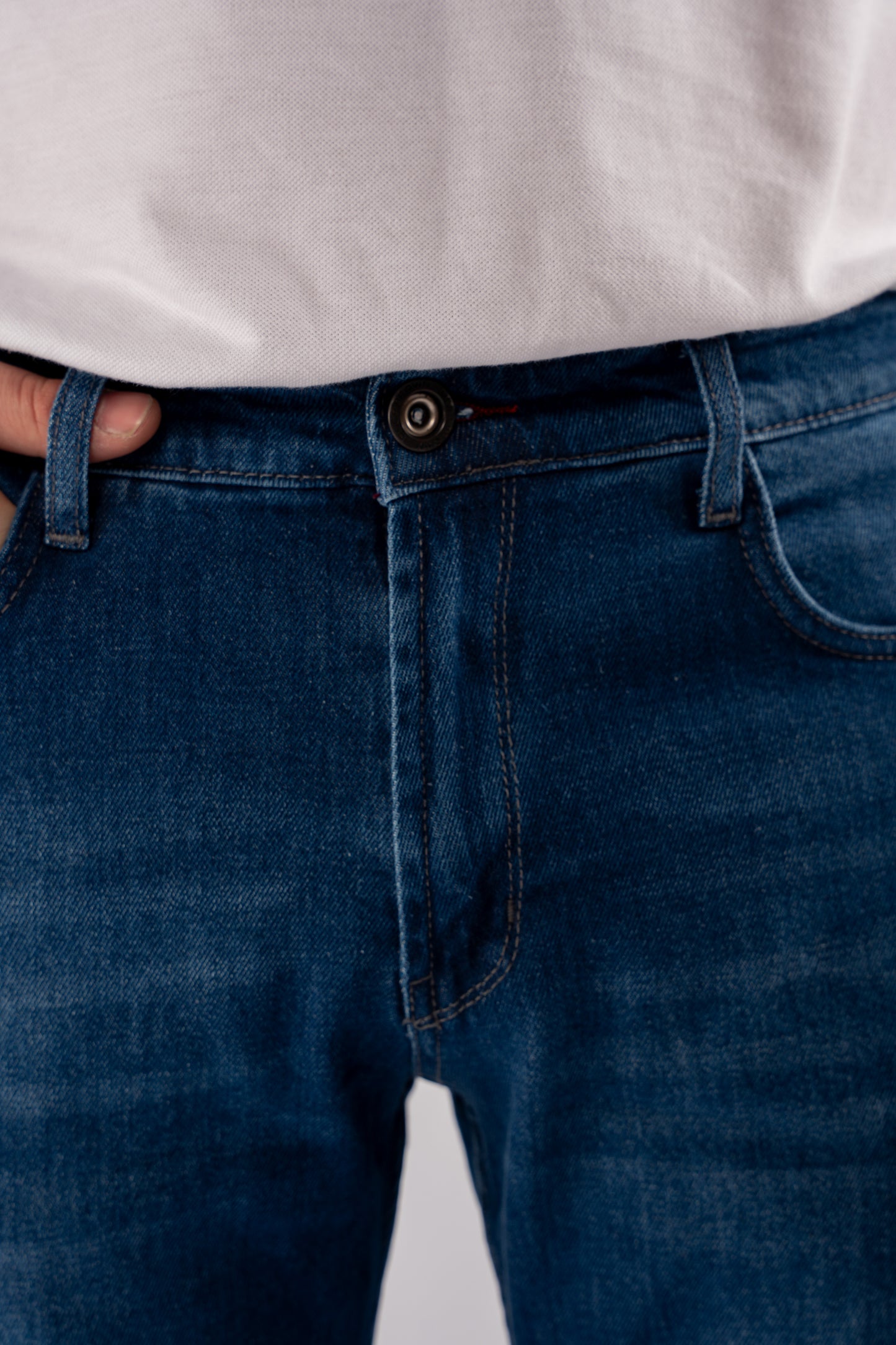 NAVY REGULAR FIT DENIM