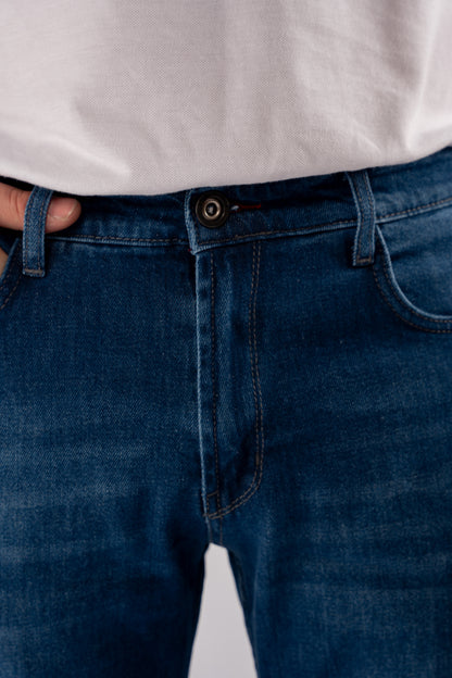 NAVY REGULAR FIT DENIM