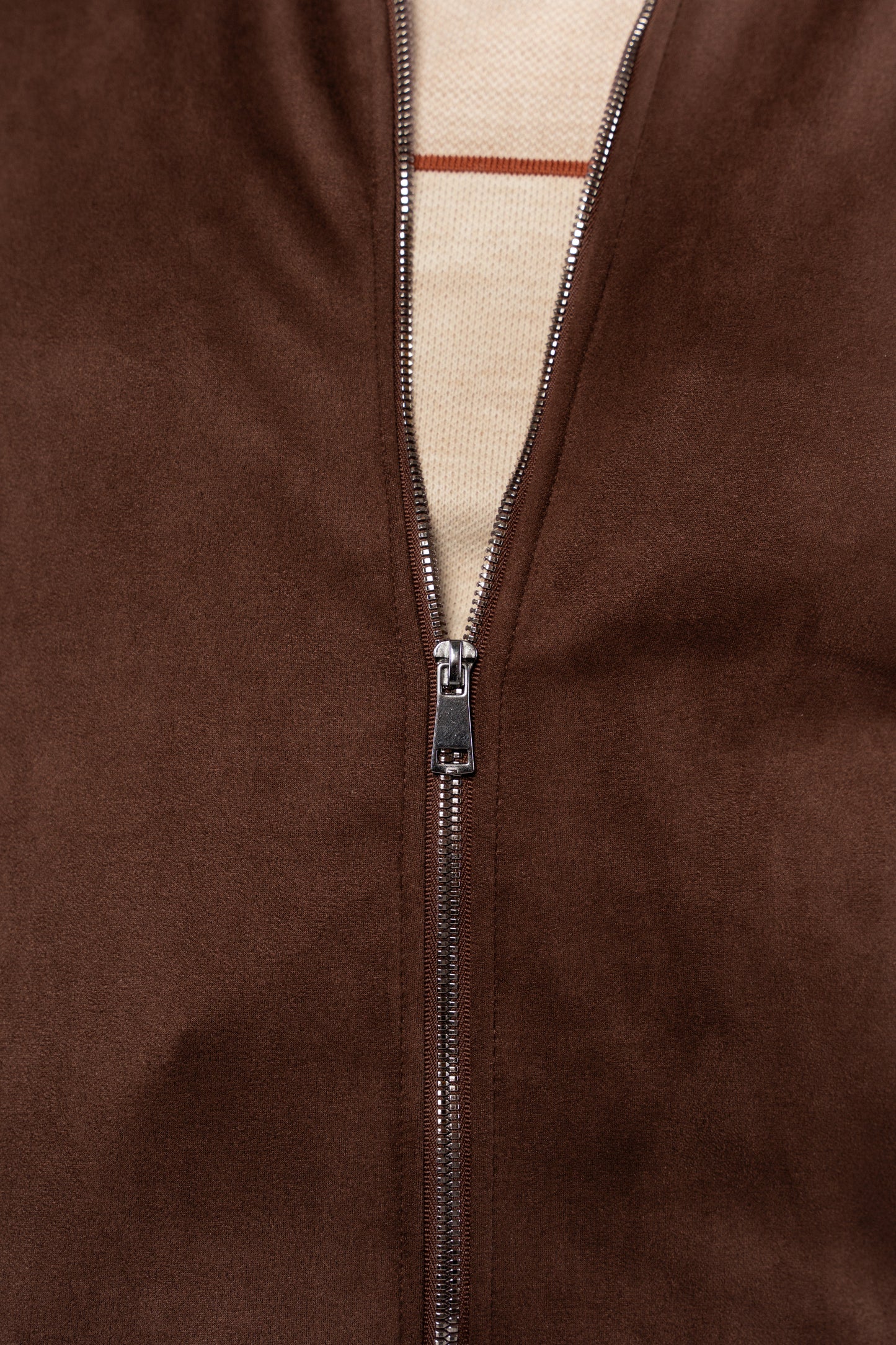 BROWN SUEDE URBAN JACKET