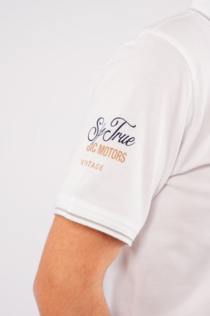 WHITE VINTAGE POLO