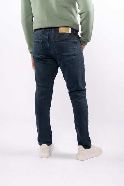 NAVY SEMI REGULAR DENIM